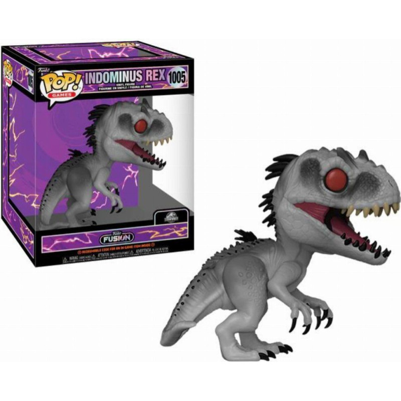 Funko Pop! Super Games: Funko Fusion Jurassic World - Indominus Rex* #1005 Vinyl Figure (6)