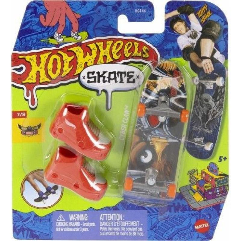 Mattel Hot Wheels Skate: Tony Hawk - Cyber Claw (HVJ94)