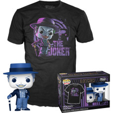 Funko Pop!  Tee (Adult): Batman (1989) - The Joker Vinyl Figure  T-Shirt (L)