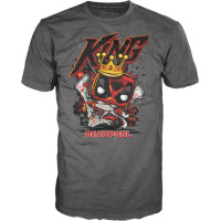 Funko Pop! Tee (Adult): Deadpool - King Deadpool T-Shirt (L)