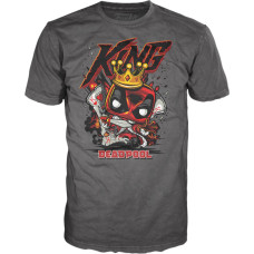 Funko Pop! Tee (Adult): Deadpool - King Deadpool T-Shirt (L)