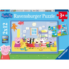 Ravensburger Puzzle: Peppa Pig - Peppas Adventures (2x12pcs) (5574)