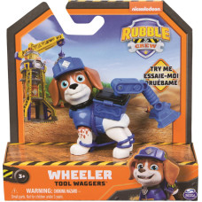 Spin Master Paw Patrol: Rubble  Crew - Wheeler Tool Waggers Action Pup (20148306)