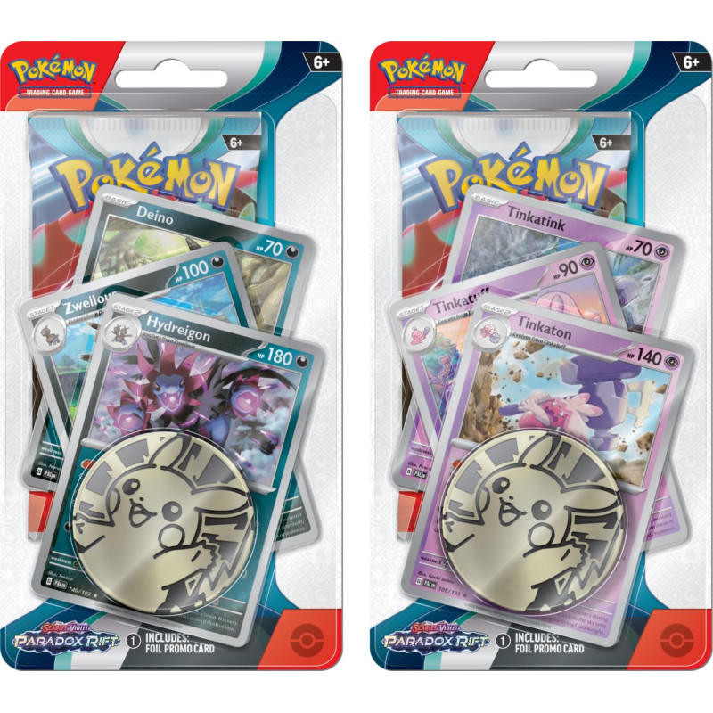 Pokemon TCG Scarlet & Violet - Paradox Rift - Premium Checklane Blister Box (16)