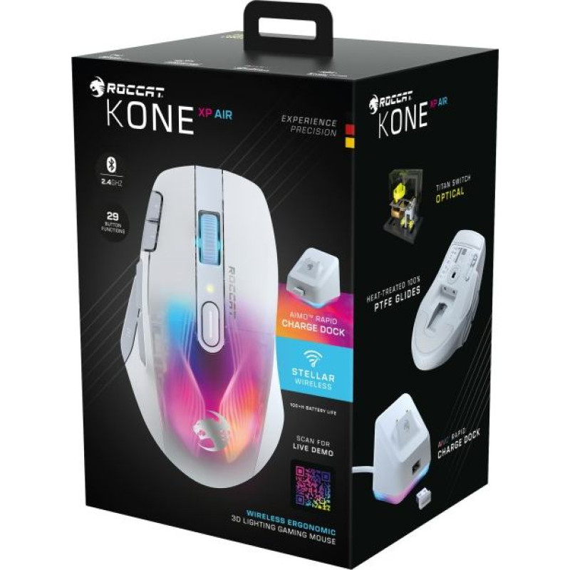 Roccat Kone XP Air White PC