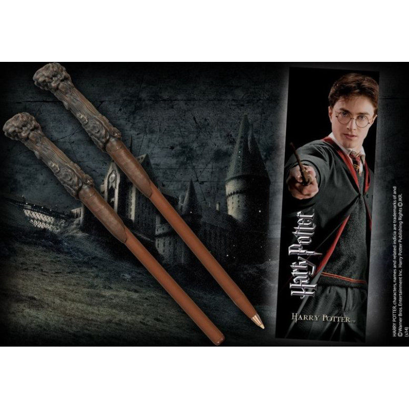 Noble Harry Potter - Harry Potter Wand Pen and Bookmark