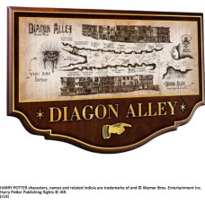 Noble Harry Potter - Diagon Alley Wall Plaque