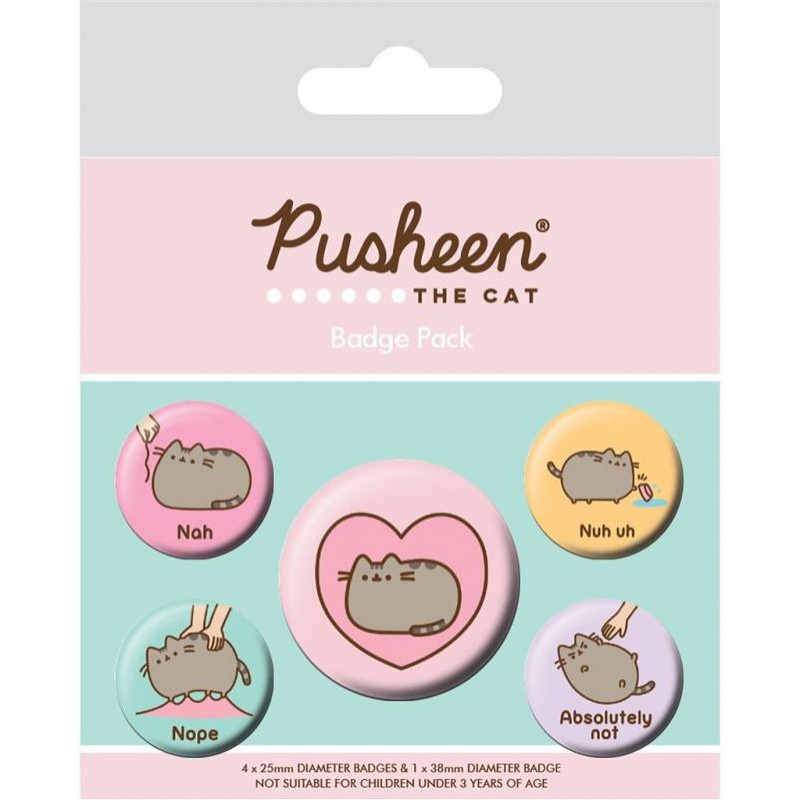 Pyramid Badge Pack Pusheen (Nah)