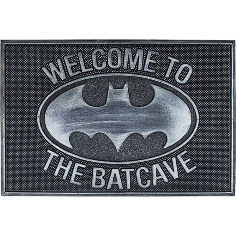 Pyramid Doormat DC - Batcave Rubber