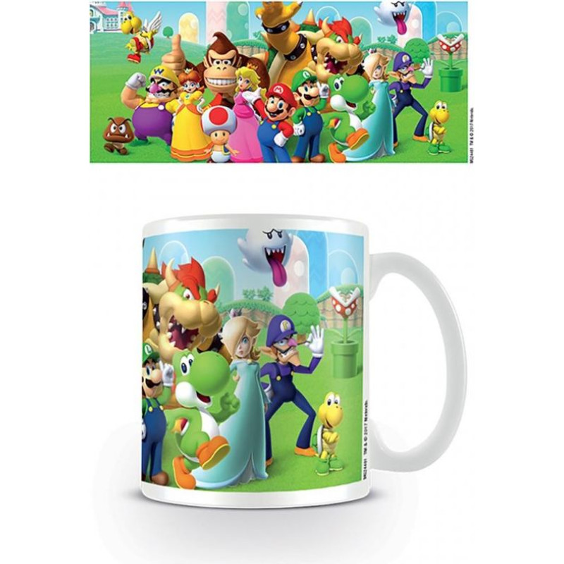 Pyramid Mug Super Mario (Mushroom Kingdom)