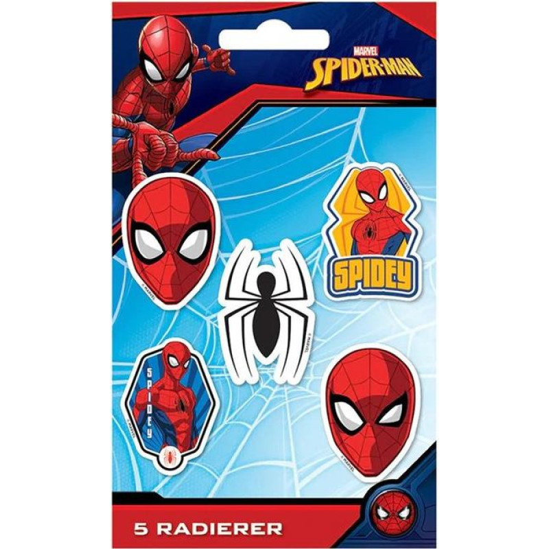 Pyramid ERASER SET MARVEL (SPIDER-MAN)