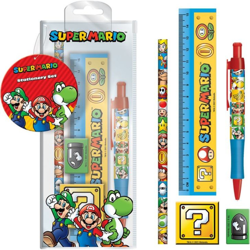 Pyramid SUPER MARIO (CORE) STATIONERY SET