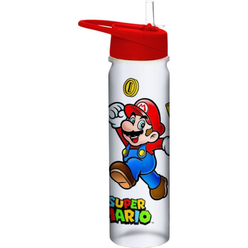 Pyramid Plastic Drinks Bottle Super Mario (Jump)