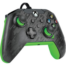 PDP Gaming Wired Controller - Neon Carbon PC, Xbox One, Xbox Series X