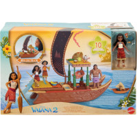 Mattel Disney Βαϊάνα Mini Κούκλες Βαϊάνα  Καράβι (JBT78​)