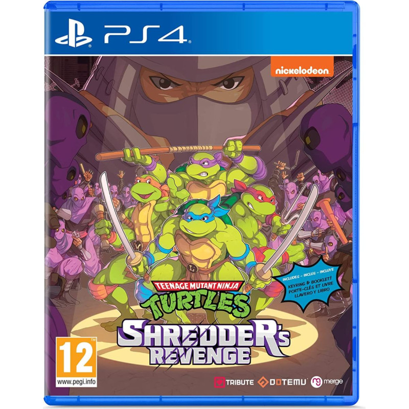 Teenage Mutant Ninja Turtles Shredders Revenge Playstation 4 (PS4) video spēle