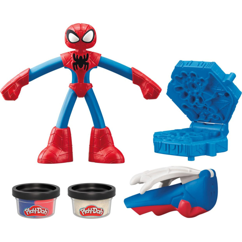 Hasbro Play-Doh Spiderman Thwip Squisher (G0058)