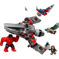 Lego ® Marvel: Captain America vs. Red Hulk Battle (76292)