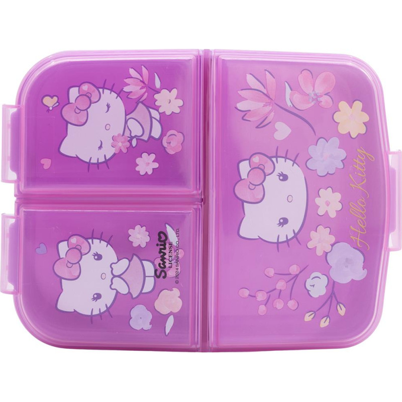 Stor : Hello Kitty - Multi Compartment Sandwich Box (81720)