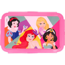 Stor : Disney Princess - Rectangular Food Container With Removable Compartments (1190ml) (51245)