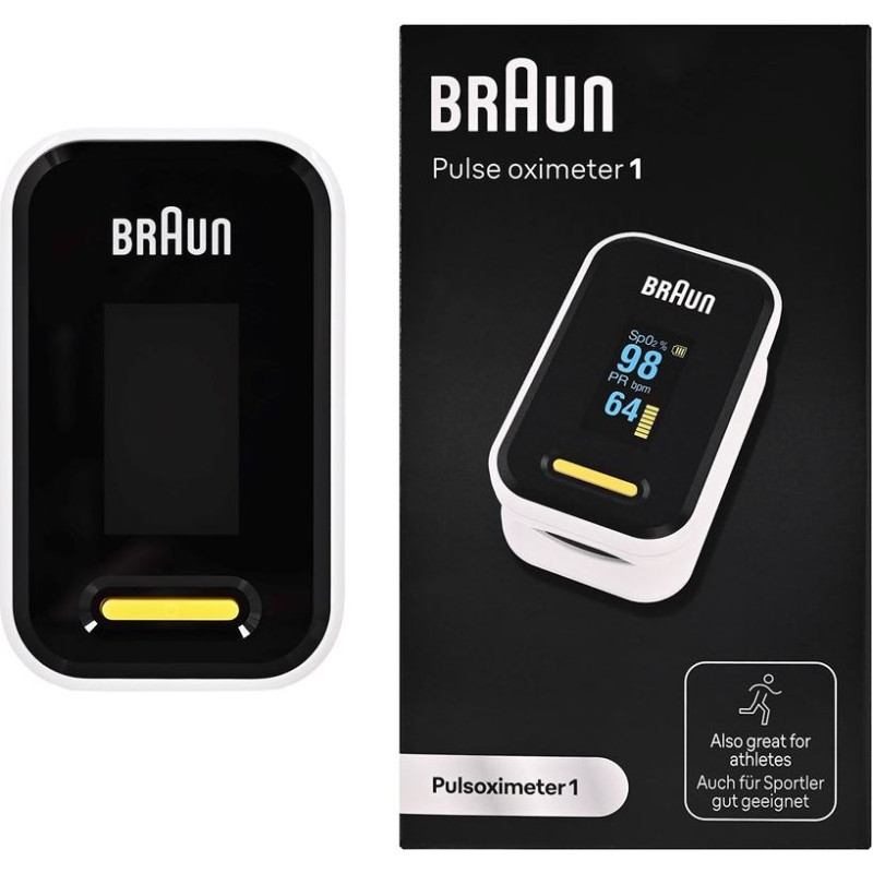 Braun Pulsoksymetr napalcowy braun pulse oximeter