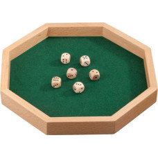 Philos Dice Tray, Octagon, FSC 100% spēle 3205