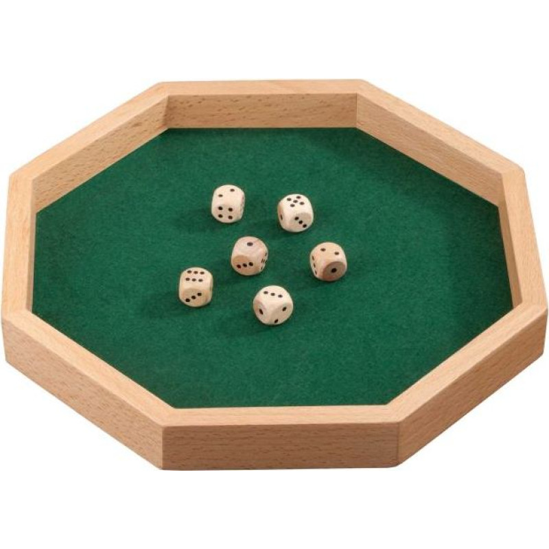 Philos Dice Tray, Octagon, FSC 100% spēle 3205