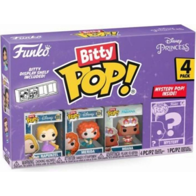 Funko Bitty Pop! 4-Pack: Disney Princess - Rapunzel Vinyl Figures