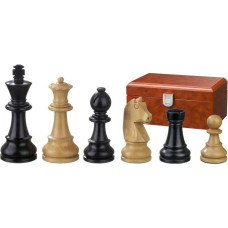 Philos Chess pieces Ludwig XIV, king height 70 mm, in wooden box šaha figūras 2123