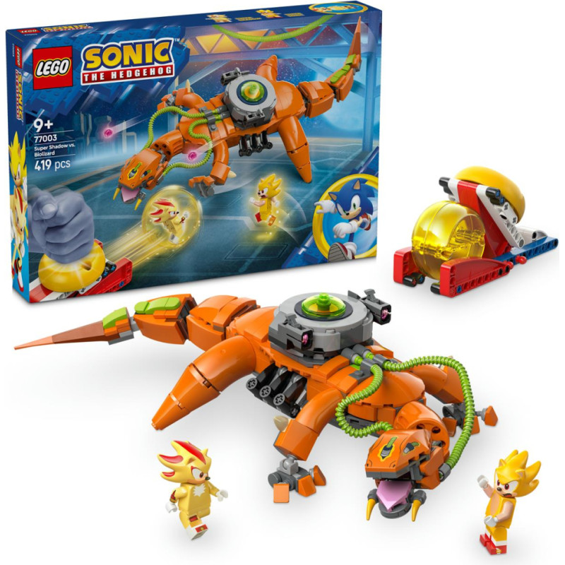 ''Lego'' LEGO® Sonic the Hedgehog™: Super Shadow vs. Biolizard (77003)