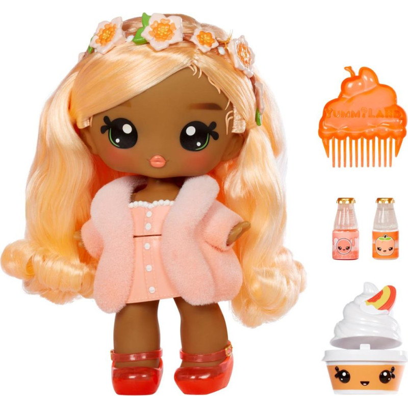 MGA Yummiland Large Doll + Lipgloss Pet- Pia Peach (120797)