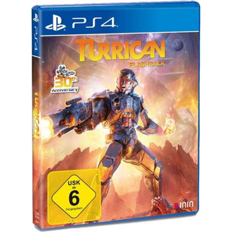 PS4 Turrican Flashback Playstation 4 video spēle