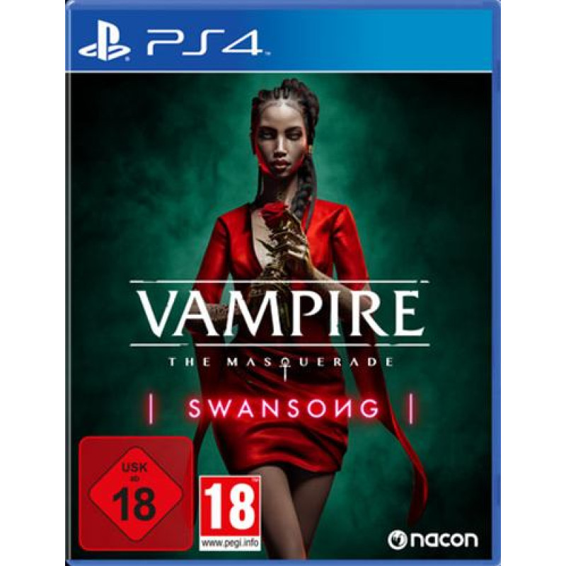 PS4 Vampire Masquerade Swansong Playstation 4 video spēle