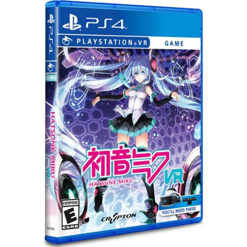 PS4 VR Hatsune Miku Limited Run US Playstation 4 video spēle