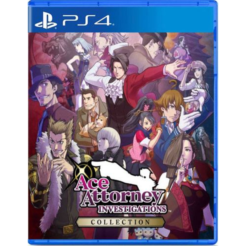PS4 Ace Attorney Investigations Collection Playstation 4 video spēle