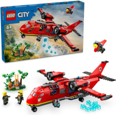 Lego ® City: Fire Rescue Plane Building Toy Set (60413)