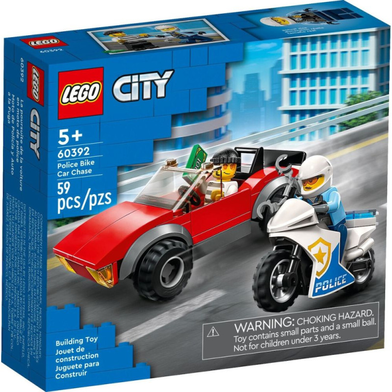 Lego ® City: Police Bike Car Chase (60392)