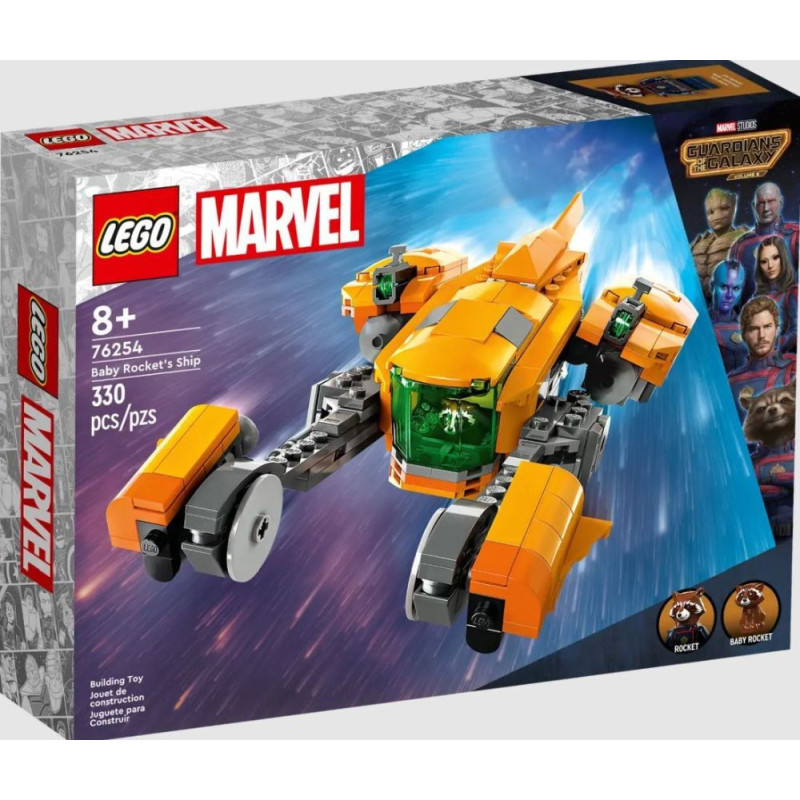 Lego ® Marvel: Guardians of the Galaxy Vol.3 - Baby Rockets Ship (76254)