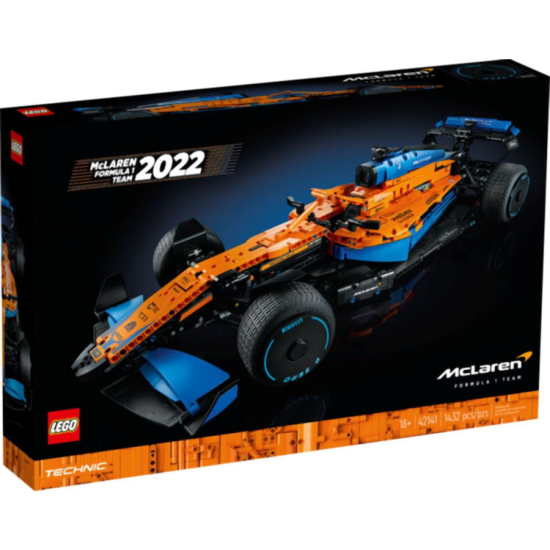 Lego ® Technic™: Technic McLaren Formula 1 Race Car Team 2022 (42141)