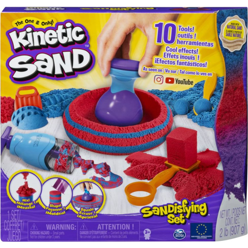 Spin Master Kinetic Sand: Sandisfying Set (6047232)