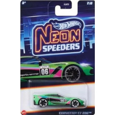 Mattel Hot Wheels: Neon Speeders - Corvette C7 Z06 (HRW81)