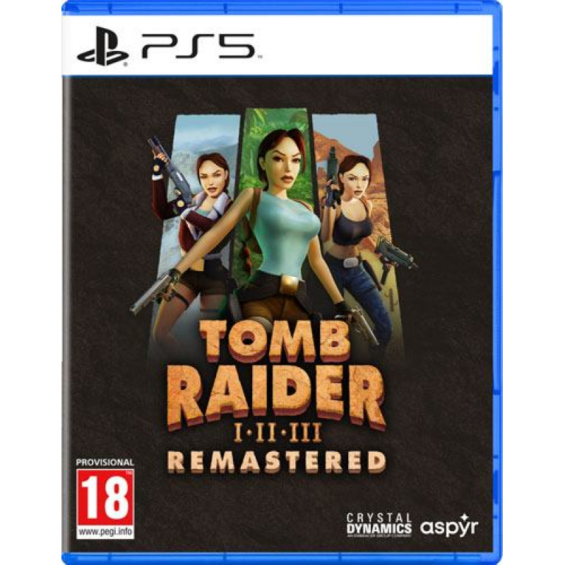 Aspyr PS5 Tomb Raider I-III (1-3) Remastered Playstation 5 video spēle