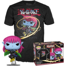 Funko Boxed Pop!  Tees (Adult): Yu-Gi-Oh! - Harpie Lady (Black) Vinyl Figure  T-Shirt (XL)