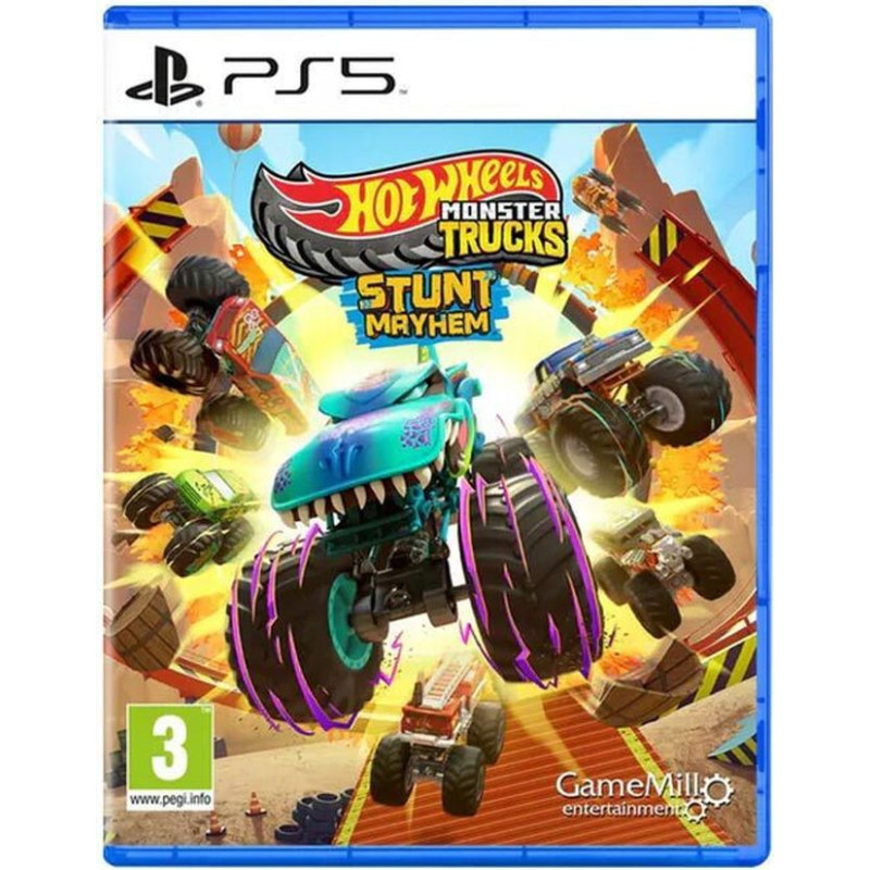 Gamemill Entertainment PS5 Hot Wheels Monster Trucks: Stunt Mayhem