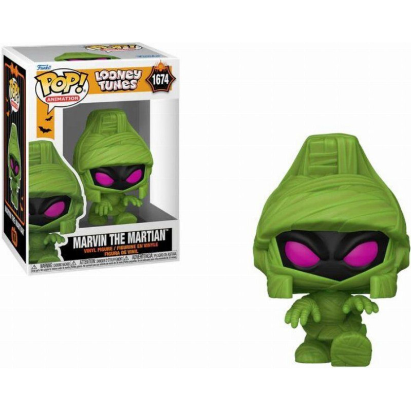 Funko Pop! Animation: Looney Tunes Halloween - Marvin The Martian (Mummy​) #1674 Vinyl Figure