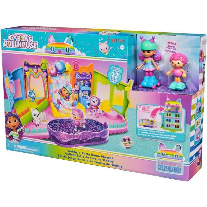 Spin Master : Gabbys Dollhouse - Gabbys Party Room Playset (6069755)