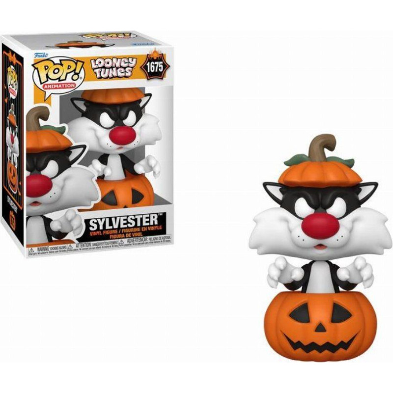 Funko Pop! Animation: Looney Tunes Halloween - Sylvester with Pumpkin​ #1675 Vinyl Figure