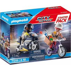 Playmobil Zestaw z figurkami city action 71255 starter pack jednostka specjalna ze złodziejem biżuterii