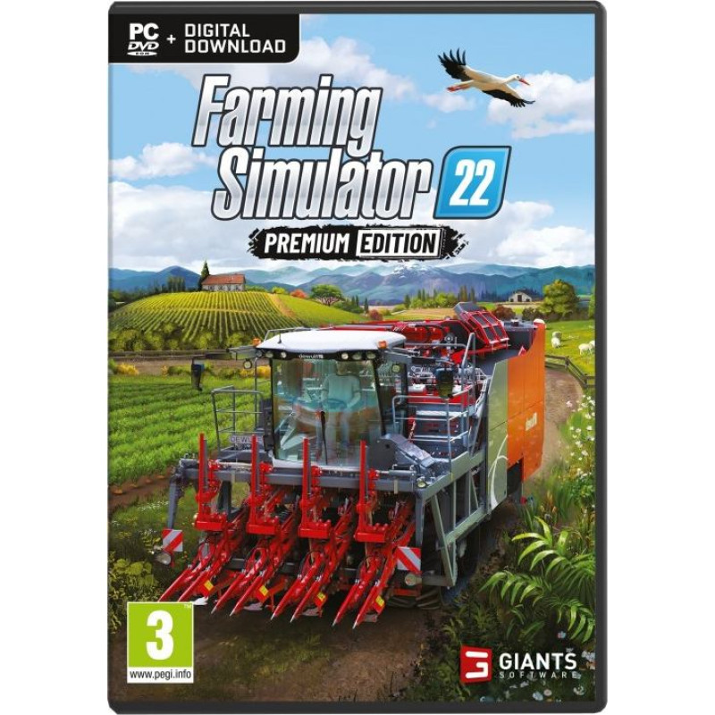 Giants Farming Simulator 22 Premium Edition PC spēle