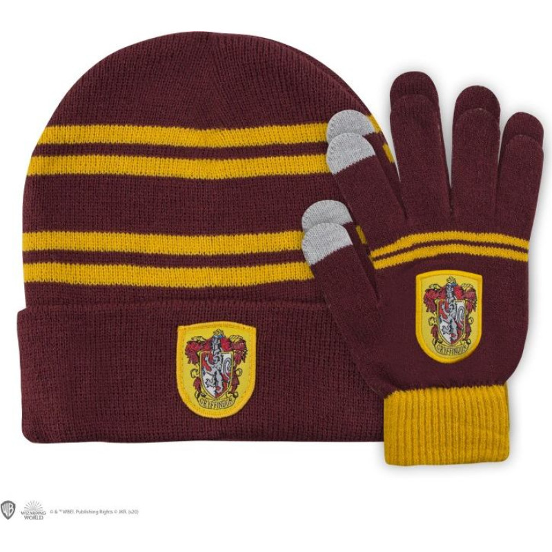 Cinereplicas Harry Potter Beanie/Gloves Gryffindor Kids set EU